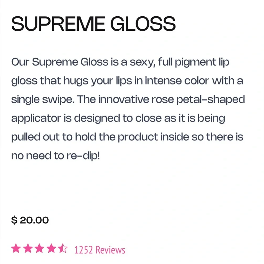 Jeffree Star “NO APOLOGIES” Supreme Gloss - Picture 7 of 14